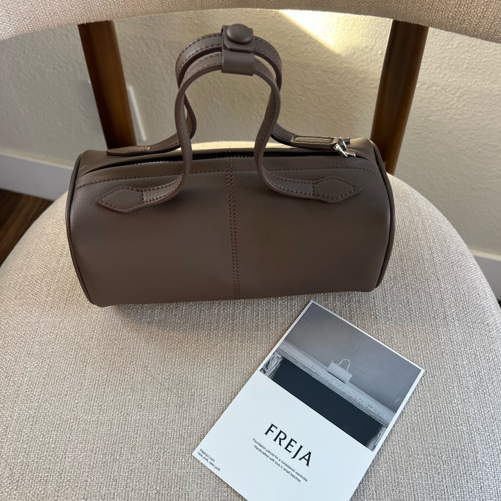 Freja Jane Bag Cedar Brown Leather Bag